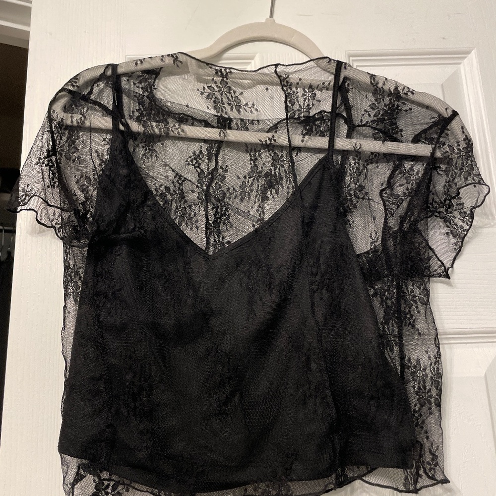 Lace shirt
